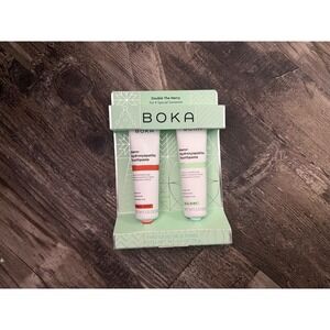 NEW‎ BOKA Double The Merry Nano-Hydroxyapatite Toothpaste Gift Set 2 x 1.3 oz